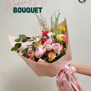 103 Women's Day ช่อดอกไม้เฉลิมฉลองวันแห่งสตรี