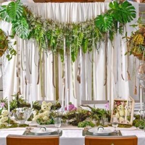 Table decoration ดอกไม้ตกแต่งโต๊ะอาหาร