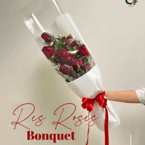 Red Roses Rosetta ช่อดอกกุหลาบแดง