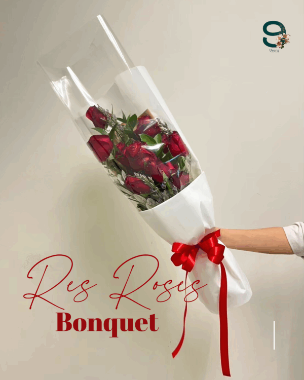 Red Roses Rosetta ช่อดอกกุหลาบแดง