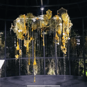 ดอกไม้ centerpiece